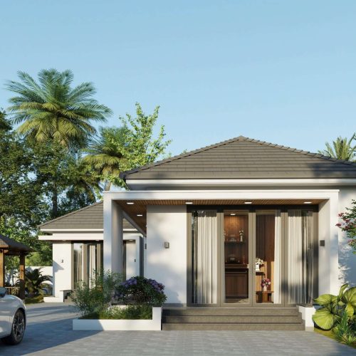 NHÀ CẤP 4 MÁI NHẬT